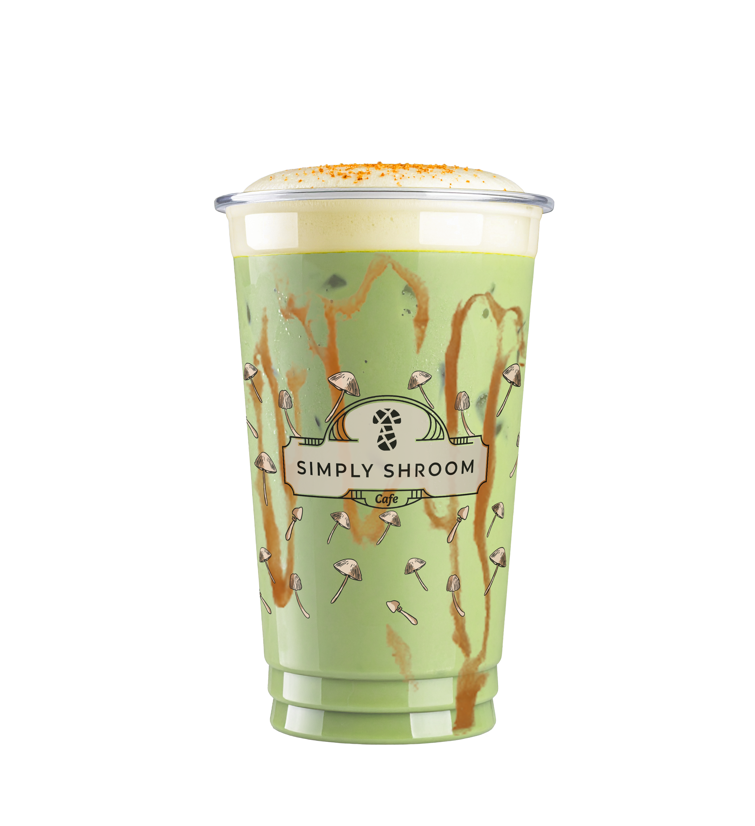 Banana Caramel Matcha