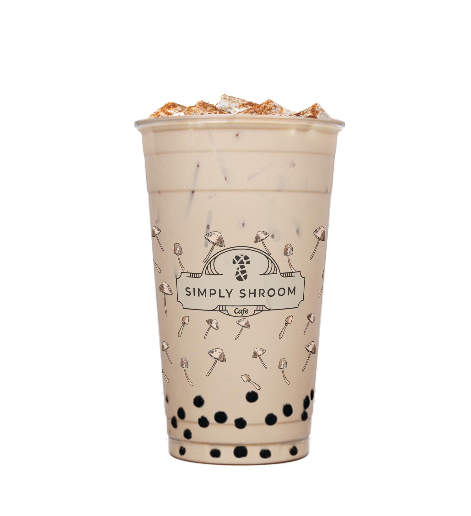 Pumpkin Chai Boba Latte