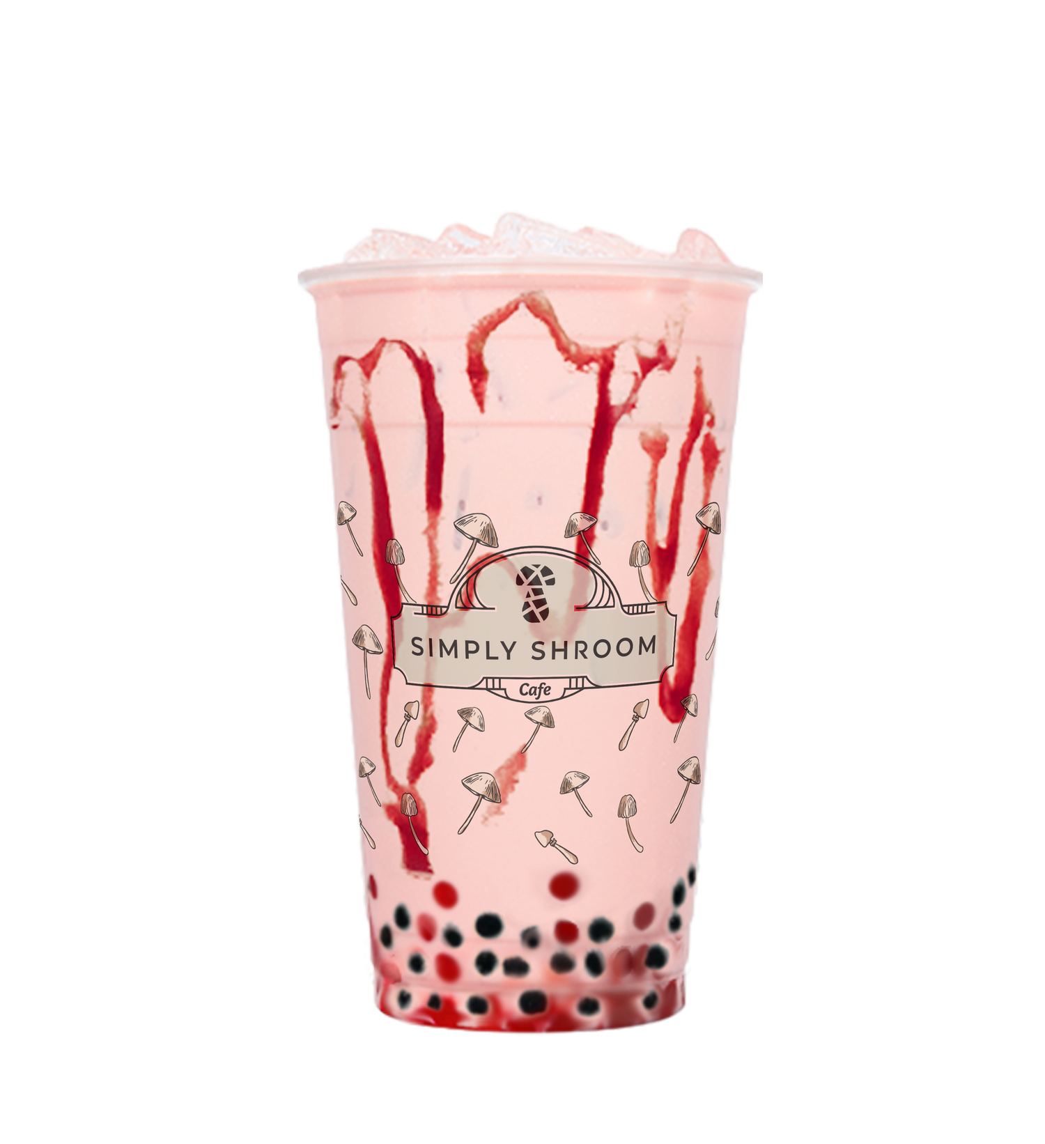 Strawberry Milk Tea Boba