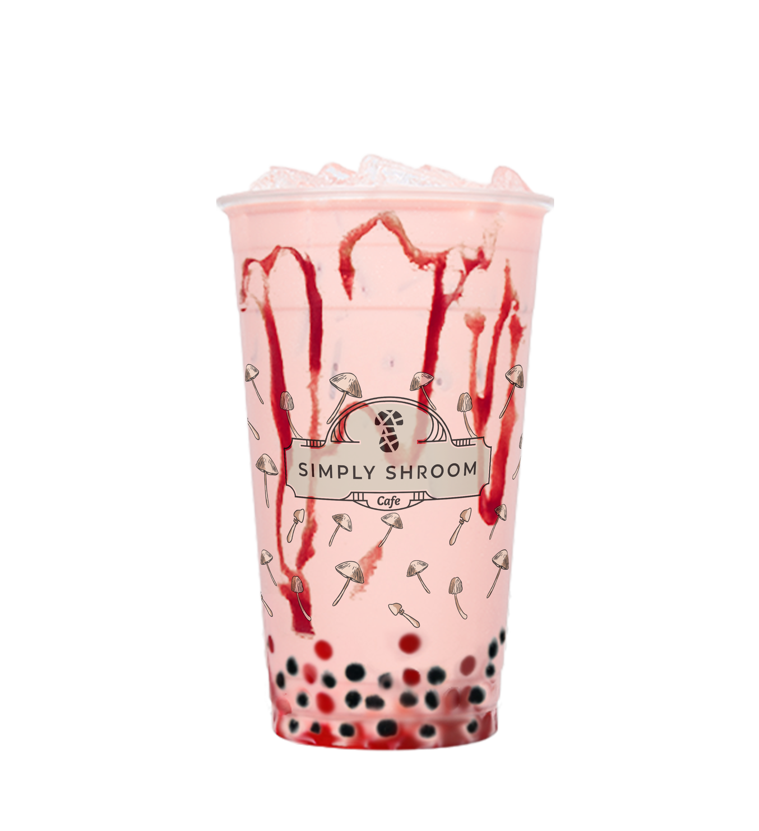 Strawberry Milk Tea Boba