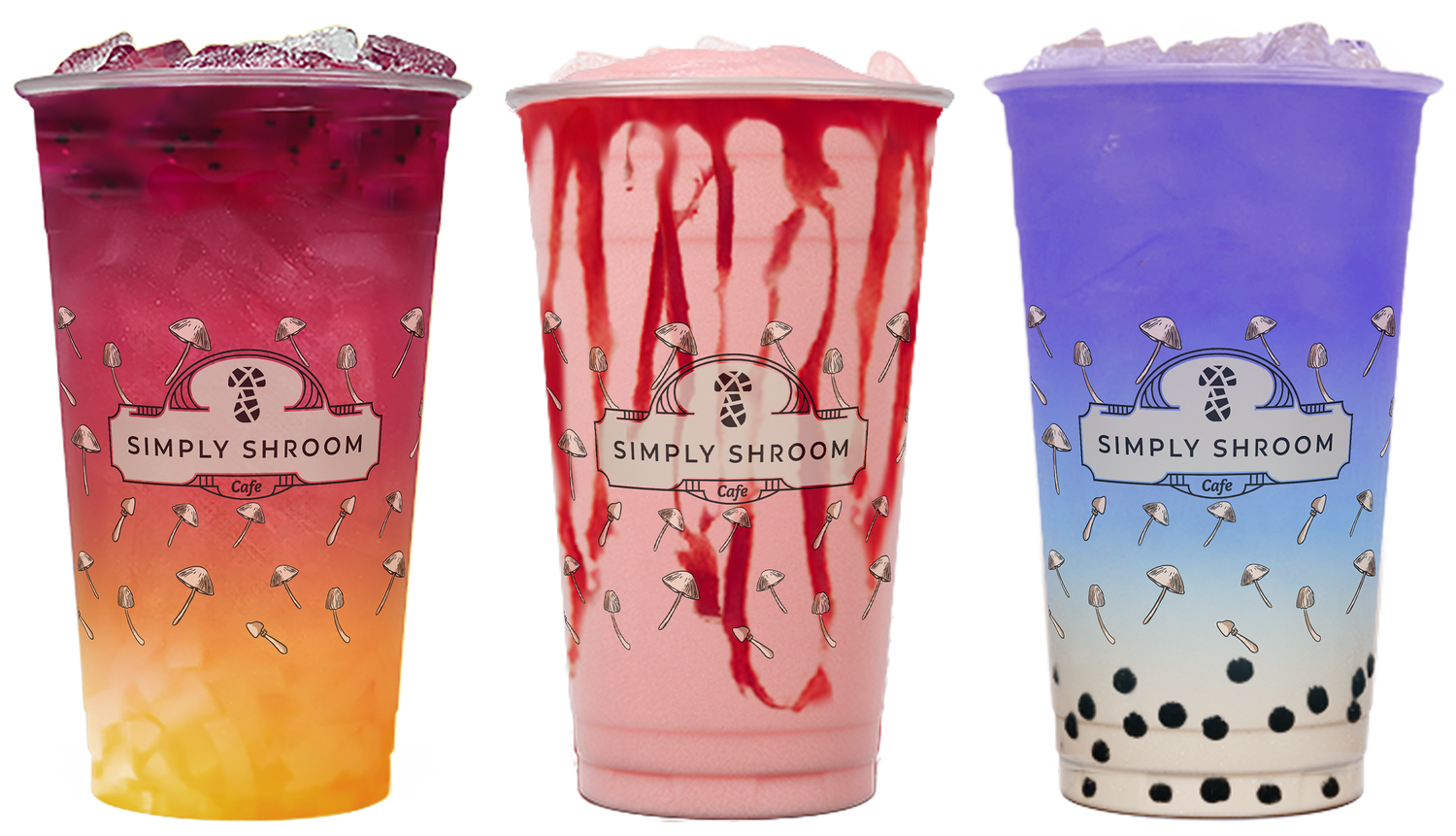 Spritzers, Blended and Boba Teas