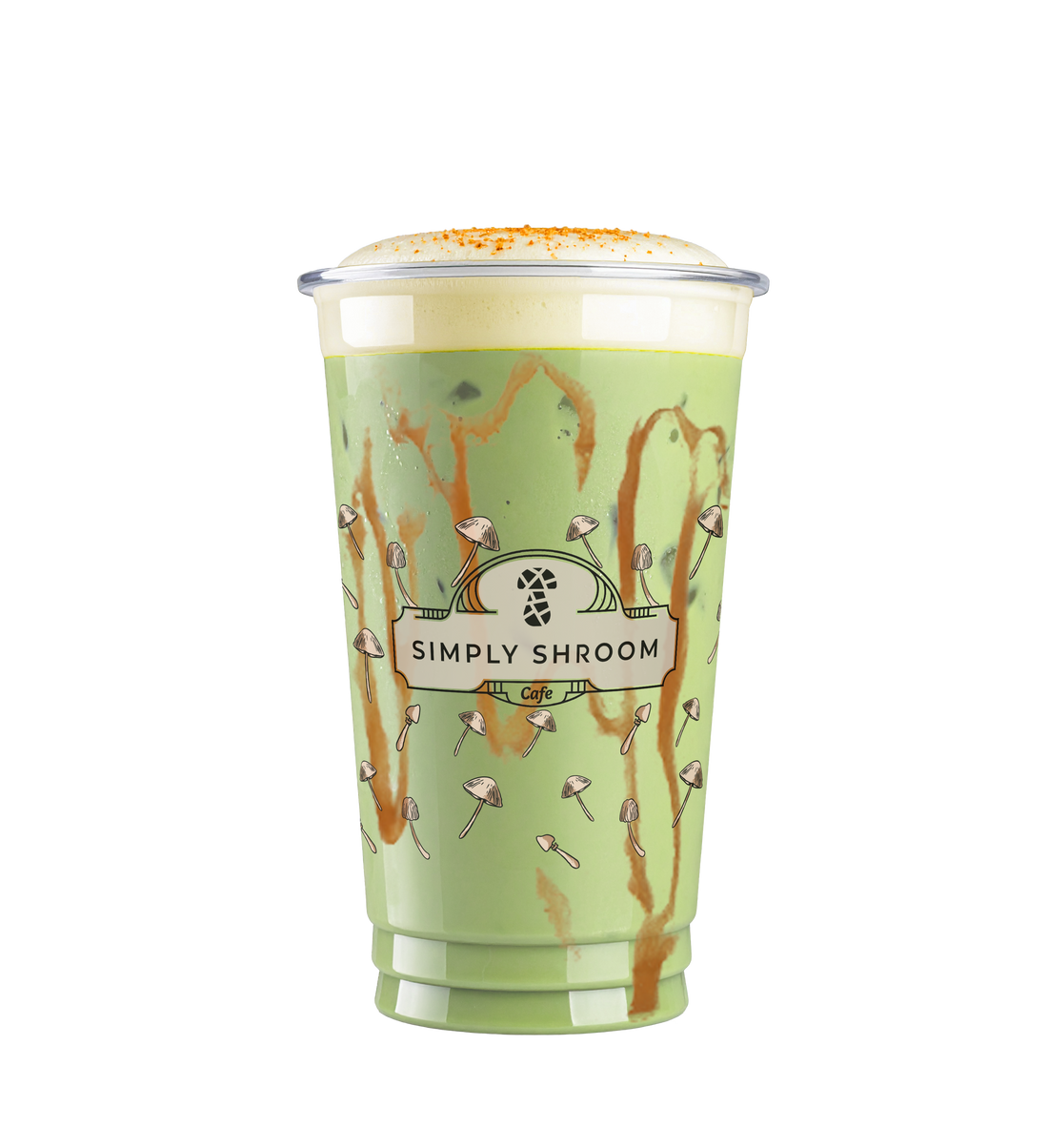Banana Caramel Matcha
