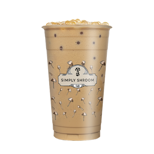 Super Shroom Boba Latte