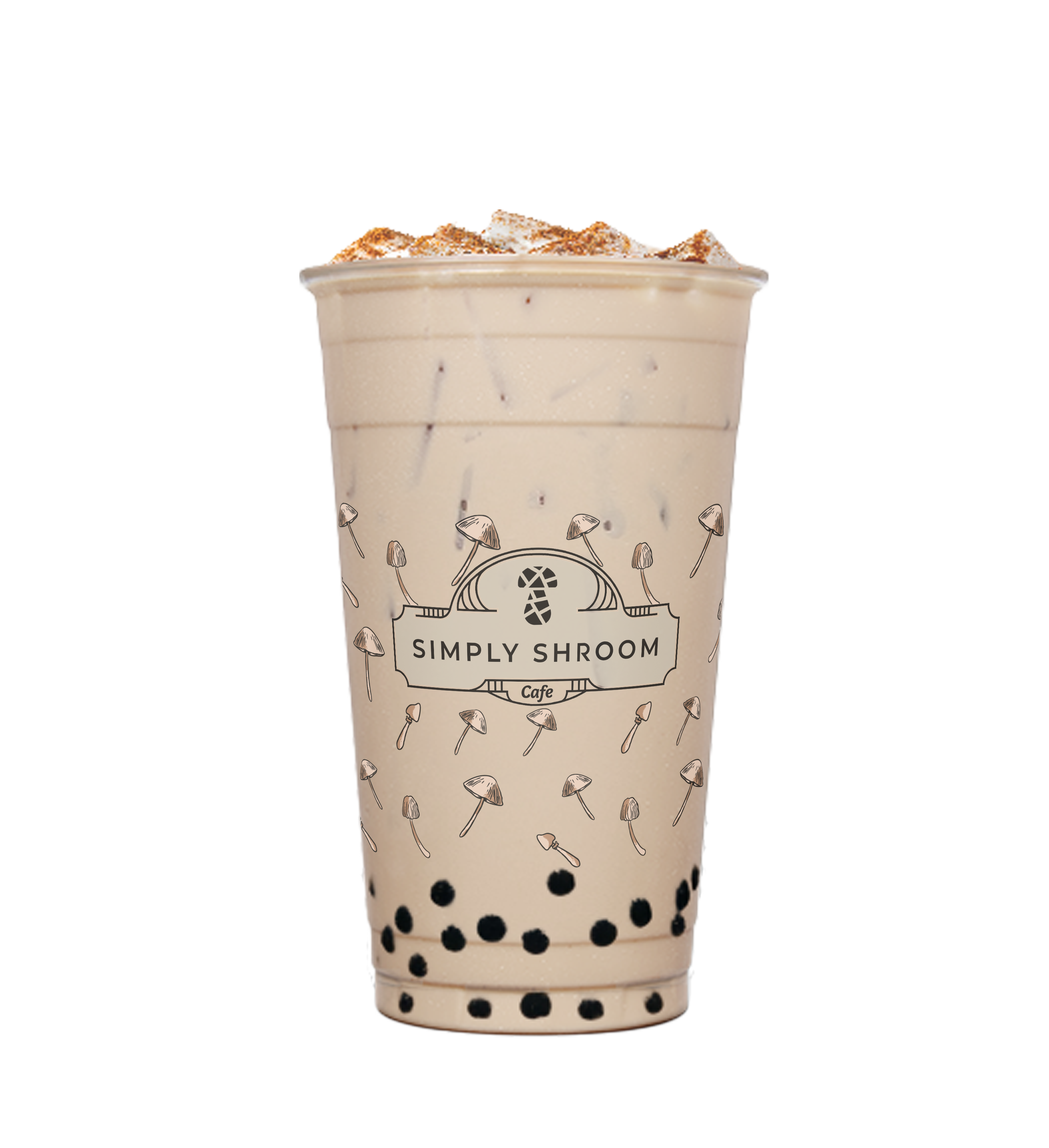 Pumpkin Chai Boba Latte